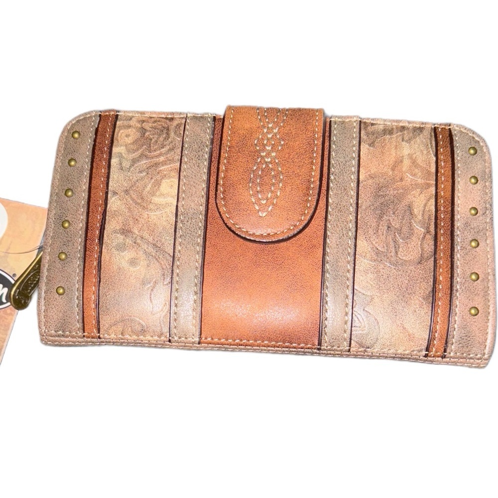 Justin Tan and Brown Women's Wallet